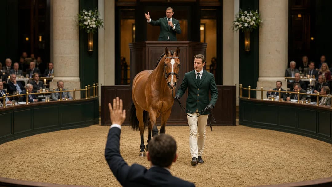 PREMIUM HORSES. TRANSPARENT BIDDING.